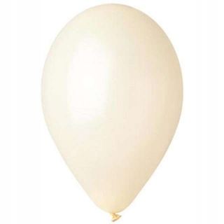 Balóny na párty - Balón pastel Ecru / slonová kosť No. 59 100 ks, St
