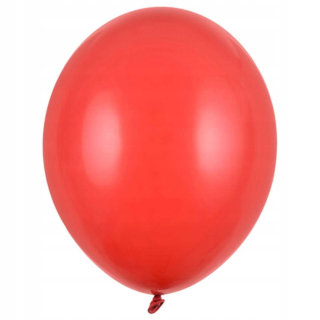 Balóny na párty - Profesionálne balóniky 12 palcov červený pastel x100