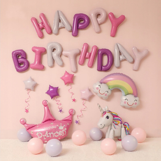 Balóny na párty - Narodeniny Dieťa Balloon Unicorn
