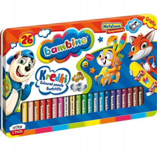 Bambino ceruzkové pastelky 26 ks.