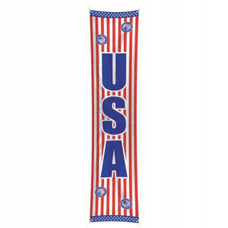 Párty Girlandy - Závesný banner s vlajkou USA Amerika ŠTÁTY 3 m