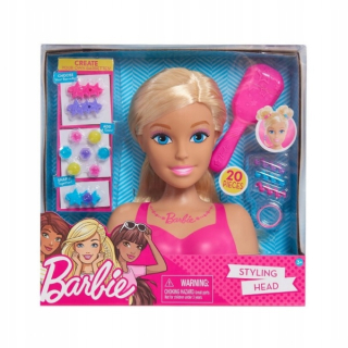 Barbie Head pre Blonde Styling + príslušenstvo