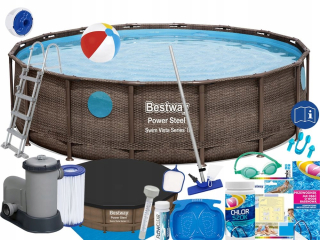 Záhradný bazén Bestway frame 488x122 56.725