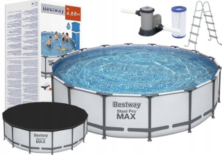 Bazénový záhradný rám 488 x 122 cm besty 5612z