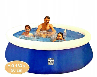 Workshop Pool 183x50 Šťastný Ľudia 77.578