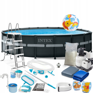 Intex 549x132 Záhradný bazén Set 21W1