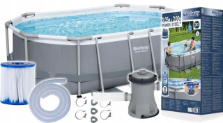 Bazénový záhradný rám 305x200x84 cm bestway