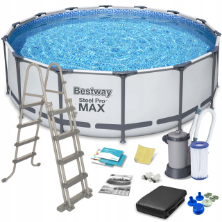 Stojanový záhradný bazén 488 x 122 cm 12v1 Bestway
