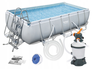 Záhradný bazénový rám bestway 404x201x100 9IN1