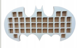 Polica do detskej izby - Batman polička na drobnosti