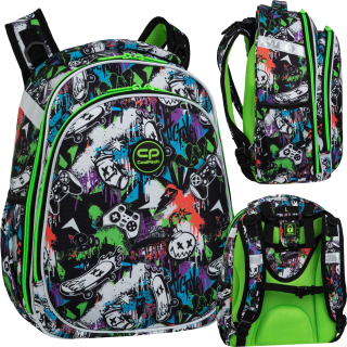 Viackomorový školský batoh CoolPack Multicolor 25 l