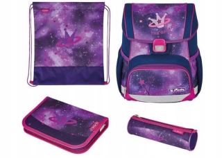 Školský batoh Herlitz Loop Plus Galaxy Princess