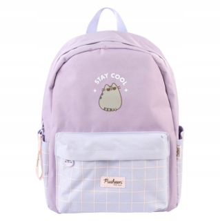 Jednokomorový školský batoh Pusheen Grupoerik, viacfarebný, 18 rokov