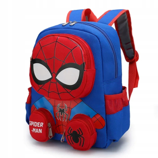 Jednokomorový batoh do škôlky Spiderman Greenzone pre chlapcov, dievčatá, viacfarebný