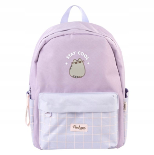 Jednokomorový školský batoh Pusheen Grupoerik, viacfarebný, 18 rokov