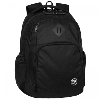 CoolPack viackomorový školský batoh, čierny, 30 l