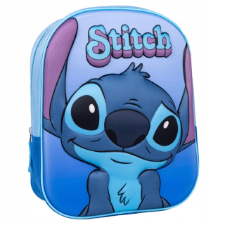 Jednokomorový batoh do škôlky Lilo a Stitch Cerda pre chlapcov, dievčatá Odtiene modrej