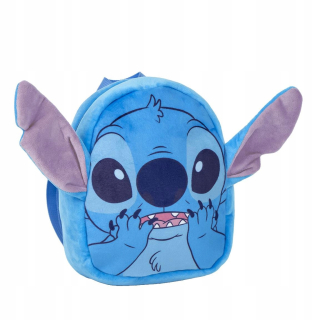 Stitch Disney Plyšový batoh pre predškolákov, 22 cm