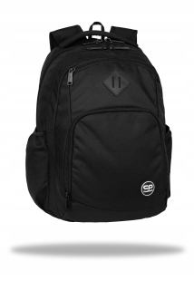 CoolPack viackomorový školský batoh, čierny, 30 l