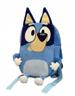 Jednokomorový batoh do škôlky Bluey Unicorn pre chlapcov a dievčatá Odtiene modrej, viacfarebný