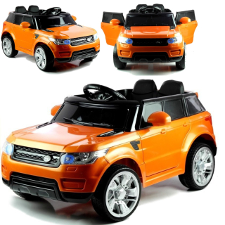 Oranžové auto LEANToys