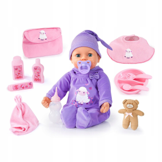 Bábika -
Bayer dizajn 94697AA Piccolina reálnom Tears Doll Pur