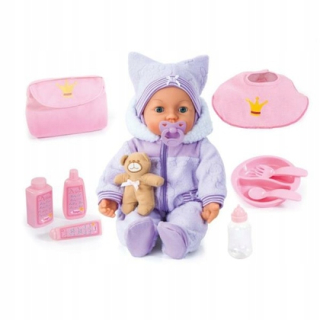 Bábika - Bayer Bobas Piccolina Magické oči 46cm 94694