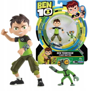 Rozprávková postavička - Ben 10 BEN TENNYSON OBRAZOVÝ A SIVÝ MATERIÁL