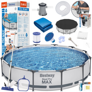 Bestway FRAME Bazén 6,473L 366x76cm 17v1 56416