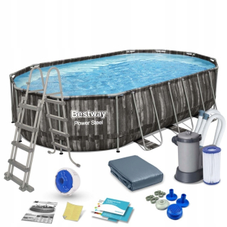 Bestway Pool Power Power Steel 20 'x 12' x 48