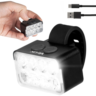 Svetlo na bicykel Vayox VA0151 8 X LED 900 lm batéria