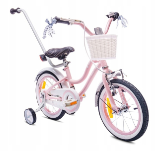 Bicykel Sun Baby Heart 14" biela, ružová