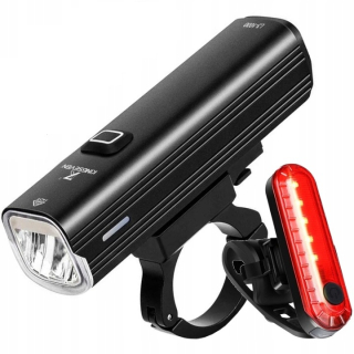 Verk Group 078 osvetlenie na bicykel 800 lm USB
