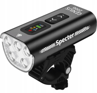 Spectre GENIUS 2000 lm USB osvetlenie na bicykel