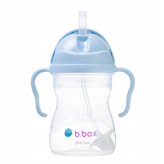 B.BOX fľaša so slamkou 240 ml Gelato Bubblegum 6m