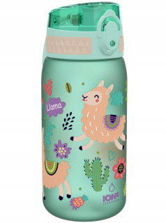 Fľaša na vodu pre deti ION8 400ml Llama