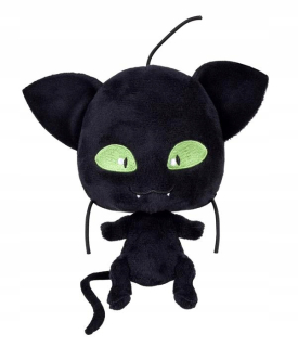 Miraculous - Kúzelná Lienka - Lienka a mačka Noir Kwami PLAGG PLUSH MASCOT