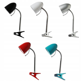Stolová lampa do detskej izby - Kancelársky stôl lampa pri stole E27 klip