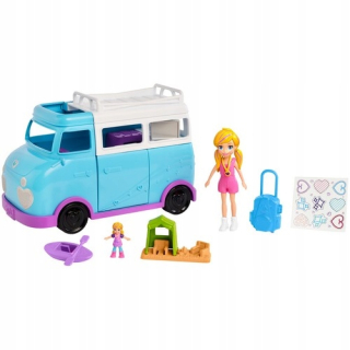Bábika Polly Pocket - Bivak Kamper Polly Pocket Mattel FTP74