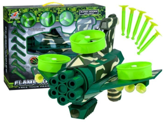 Pištoľ pre deti - Blaster Gun Launcher ťahať do cieľa ZA2175