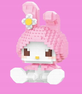 Hello Kitty Sanrio blokuje figúrku My Melody Box Box so 406 prvkami