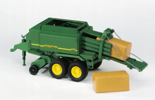 Traktor - Bruder 02017 Straw Press John Deere