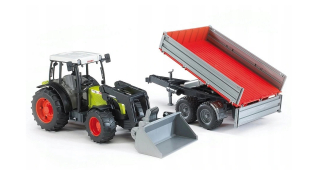 Traktor - Bruder 02112 Traktor Class Nectis 267F s nabíjačkou