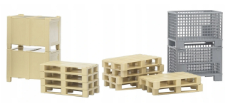 Traktor - Bruder 02415 Skladové príslušenstvo 14pcs