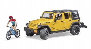 Autíčko pre deti - Bruder 02543 Jeep Wrangler Rubicon Požičovňa bicyklov