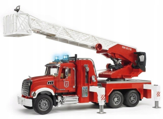Hasičské auto - Bruder 02821 Mack hasičský rebrík voda veľká