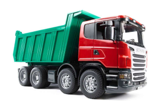 Tatra, nákladné auto - Bruder 03550 Scania sklápač
