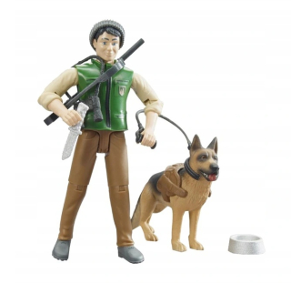 BRUDER Figúrka lesníka so psom Bruder 62660