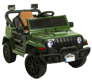Szomik červené, zelené auto