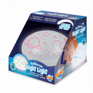 Nočná lampa do detskej izby - Beki nočná lampa pre deti, nočné farby svetla